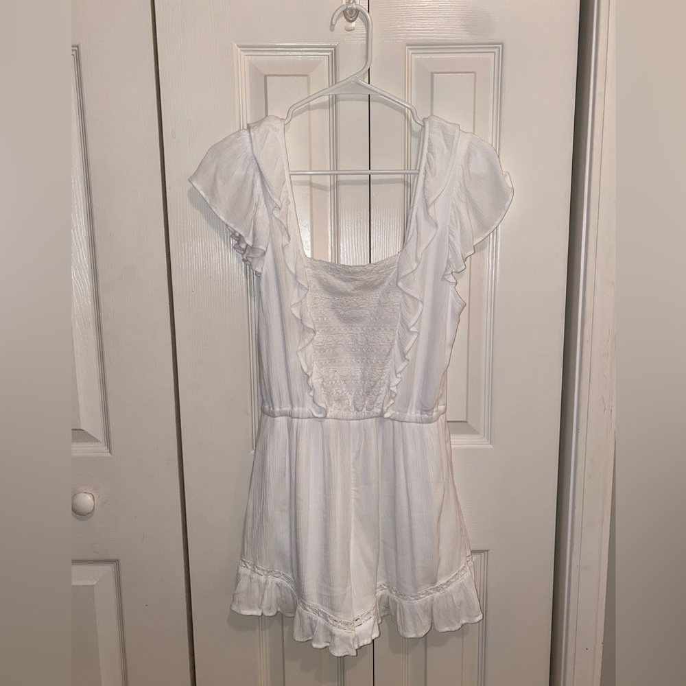 American Eagle white romper